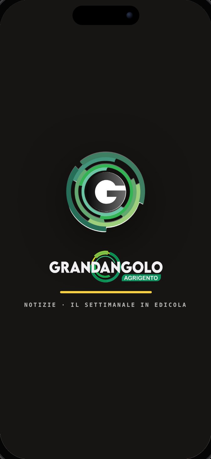 L'apertura dell'app