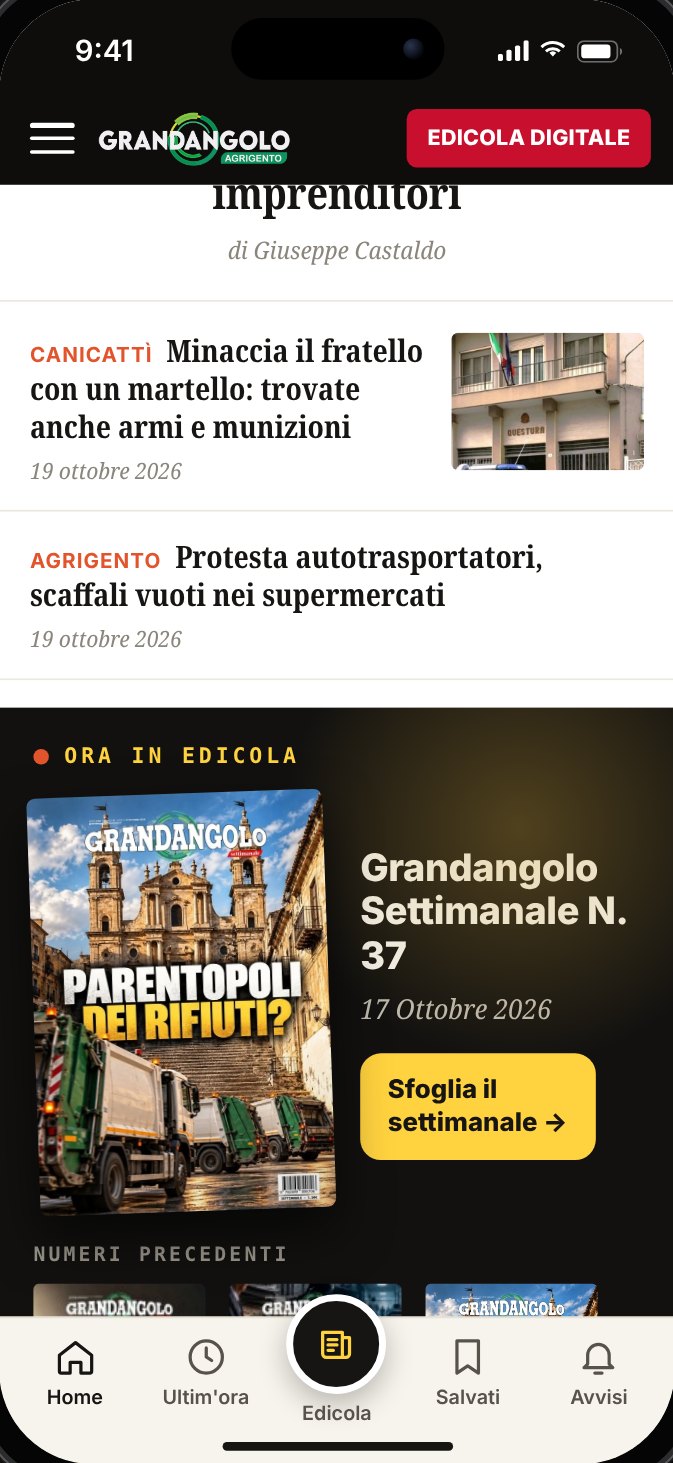 Il settimanale in edicola nell'app