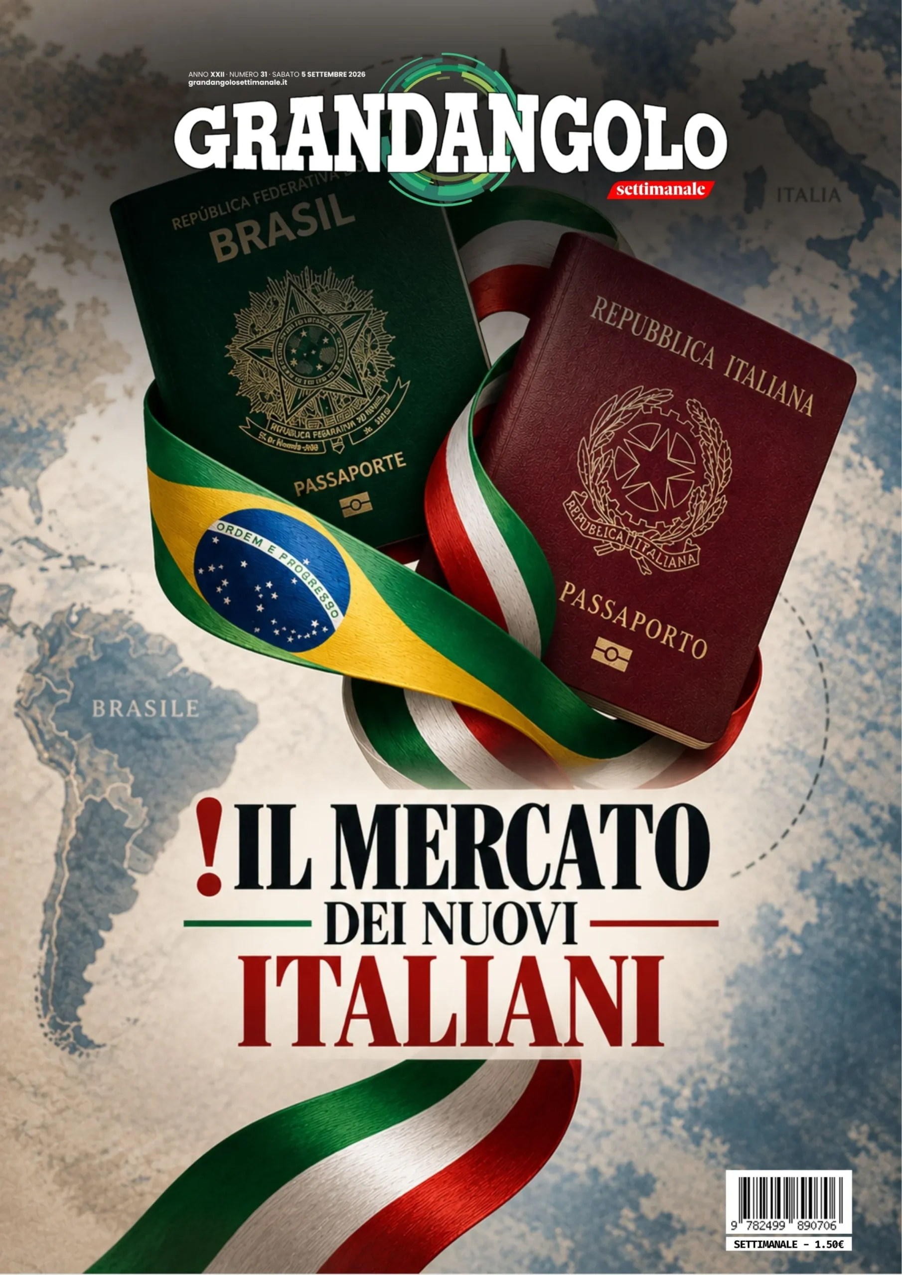 Copertina del numero in edicola